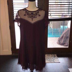 Maroon Altar’d State dress